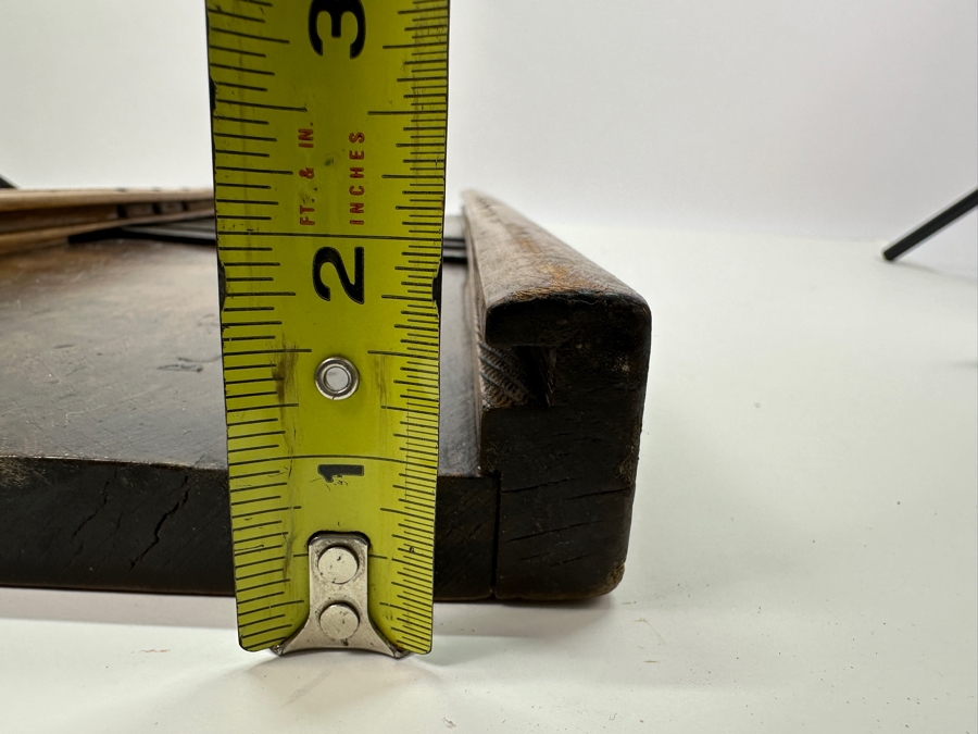 Antique Tucker & Dorsey 3 Blade Wood & Steel Slicer 9W X 26L X 2H [Photo 9]