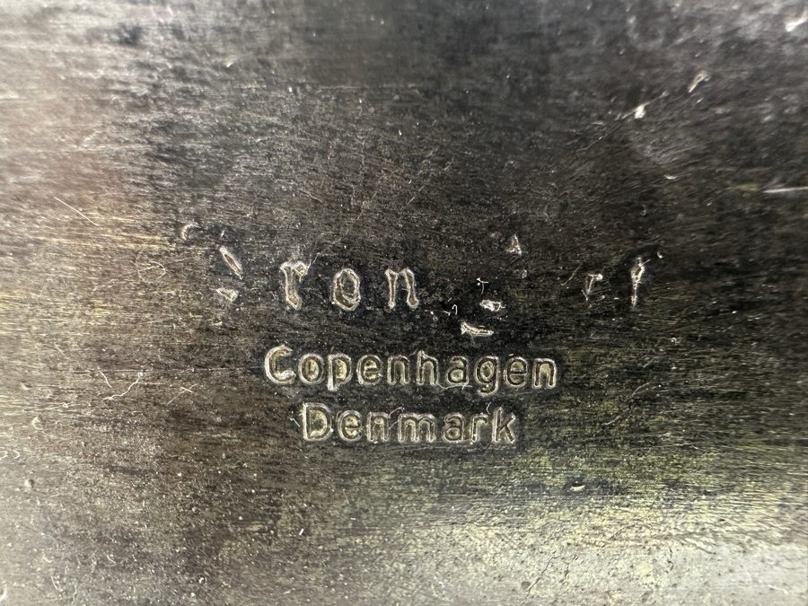 Vintage Iron Art Copenhagen Denmark Battle Of Estonia Trinket Box Humidor 8W X 4D X 3.5H [Photo 9]