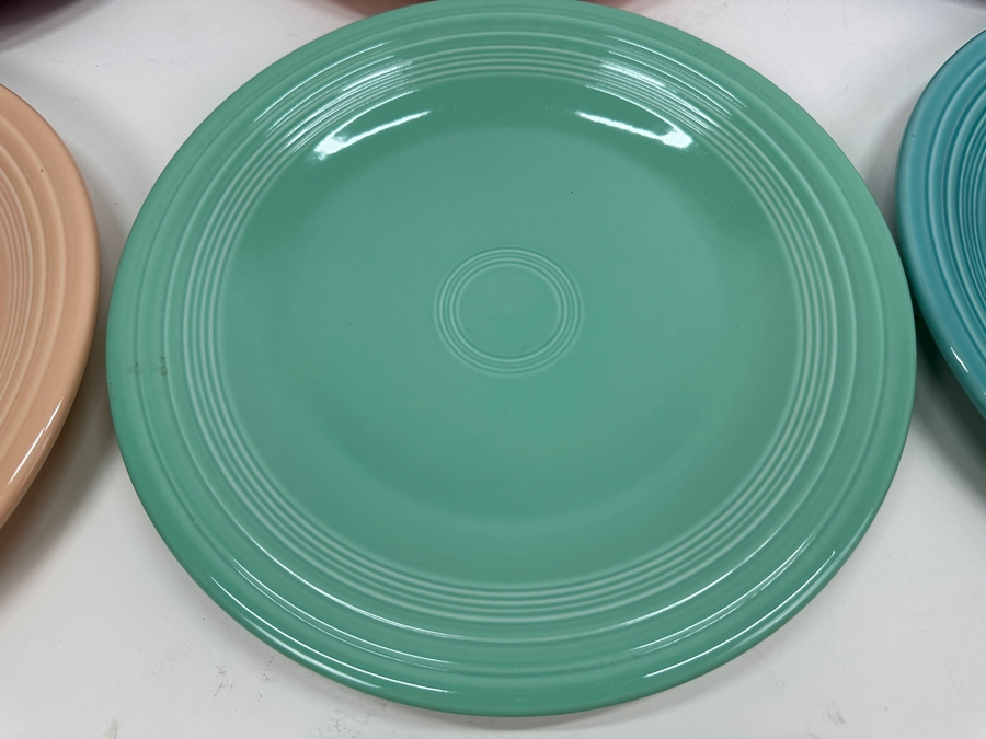 Six Colorful Fiesta Fiestaware Plates 10.5'W [Photo 5]