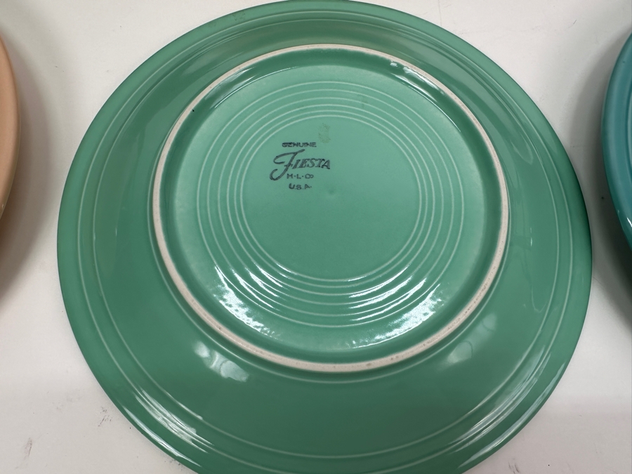 Six Colorful Fiesta Fiestaware Plates 10.5'W [Photo 8]