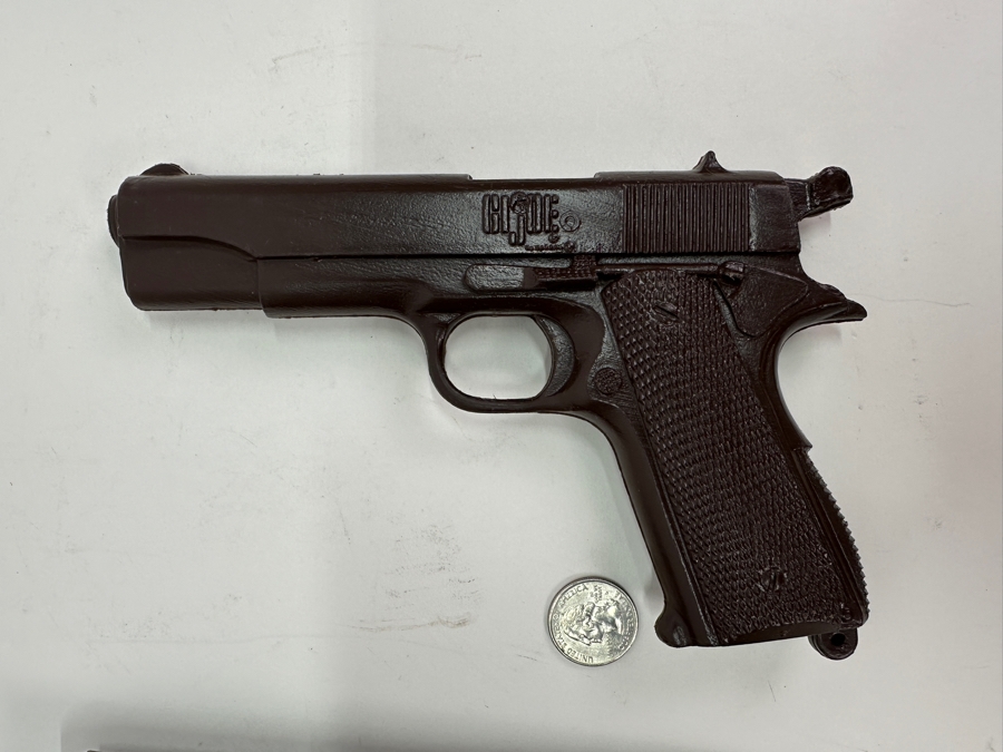 Vintage Hasbro G.I. Joe Toy Plastic Pistol With Holster [Photo 5]