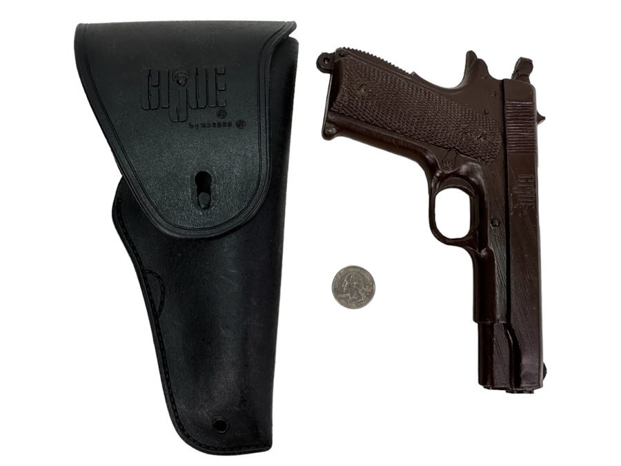 Vintage Hasbro G.I. Joe Toy Plastic Pistol With Holster [Photo 1]