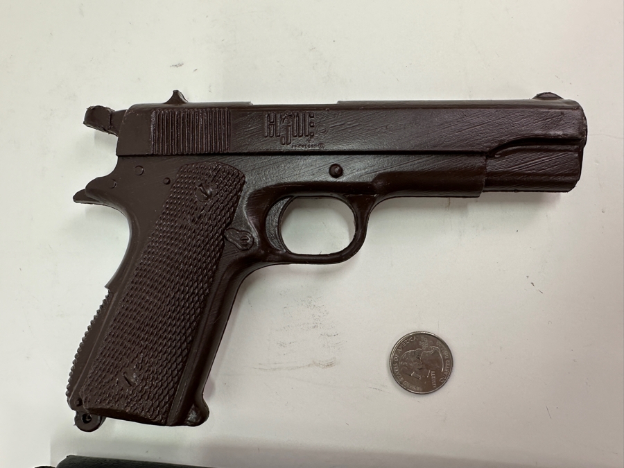 Vintage Hasbro G.I. Joe Toy Plastic Pistol With Holster [Photo 3]