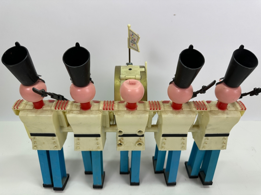 Vintage 1963 Louis Marx & Co Toys The Big Parade Marching Band Toy (Not Marching - Battery Leads May Need Cleaning) 14'W X 8'D X 11'H [Photo 9]