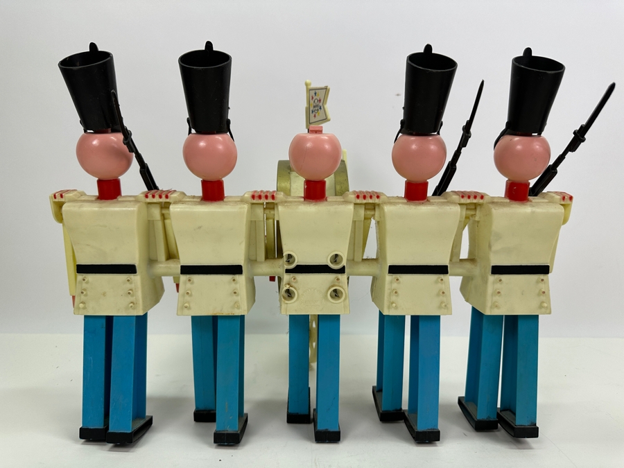 Vintage 1963 Louis Marx & Co Toys The Big Parade Marching Band Toy (Not Marching - Battery Leads May Need Cleaning) 14'W X 8'D X 11'H [Photo 8]