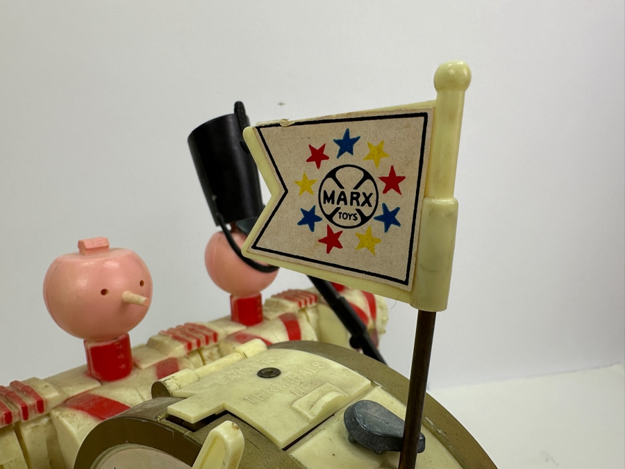 Vintage 1963 Louis Marx & Co Toys The Big Parade Marching Band Toy (Not Marching - Battery Leads May Need Cleaning) 14'W X 8'D X 11'H [Photo 6]