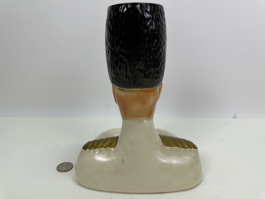 Shields Fifth Avenue 'Royal Guard Valet' Dresser Caddy Mid-Century Ceramic 9'H [Photo 4]