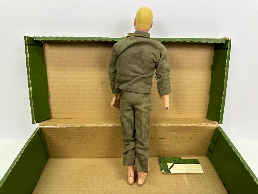 Vintage 1964 G.I. Joe By Hasbro Action Figure (Missing Right Hand) With Cardboard Box [Photo 6]