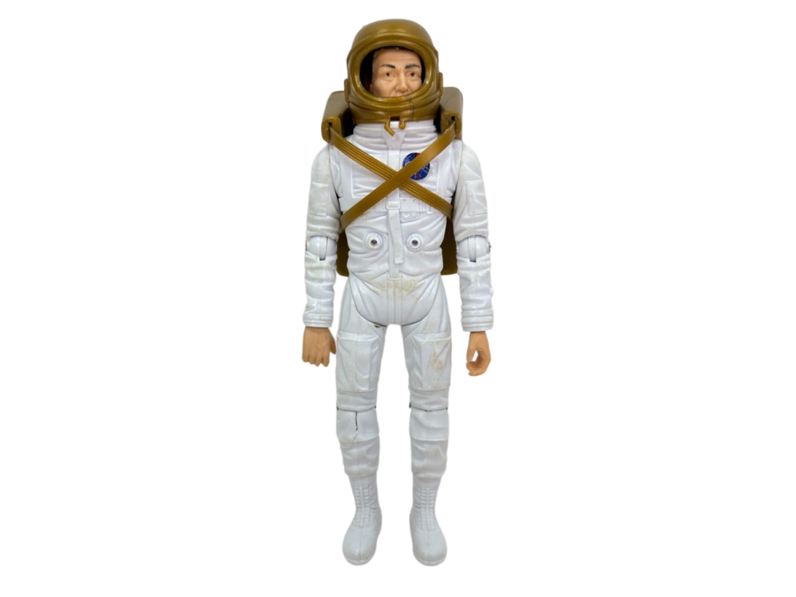 Vintage 1968 Louis Marx Johnny Apollo Astronaut 8' Action Figure (Note Right Leg Is Partially Damaged - See Photos) [Photo 1]