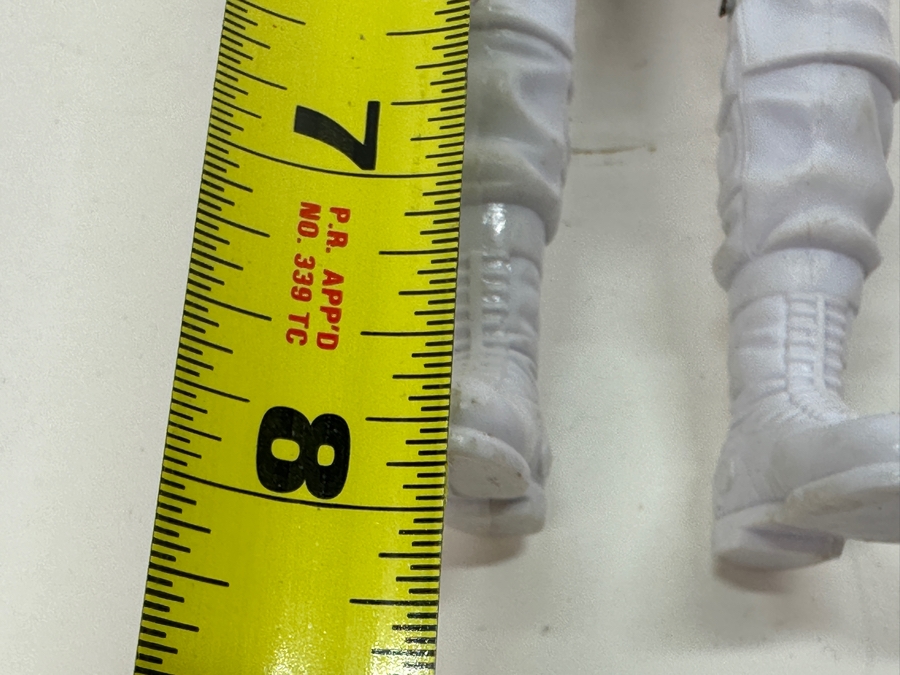 Vintage 1968 Louis Marx Johnny Apollo Astronaut 8' Action Figure (Note Right Leg Is Partially Damaged - See Photos) [Photo 11]