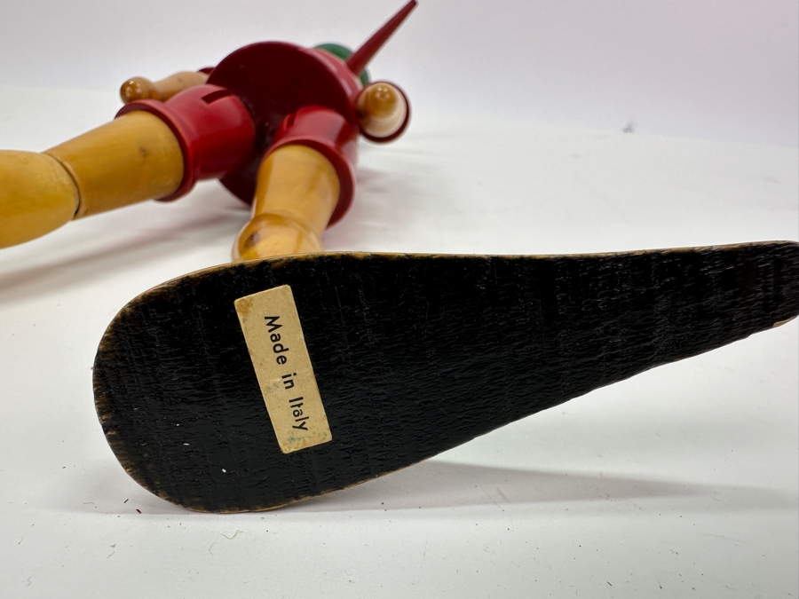 Italian Wooden Pinocchio Doll 19'L [Photo 5]