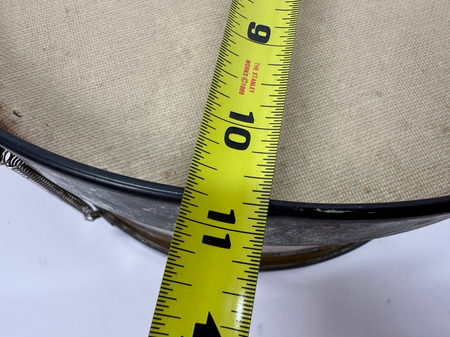 Vintage J. Chein & Co Vintage Tin Litho Drum 11'W [Photo 5]