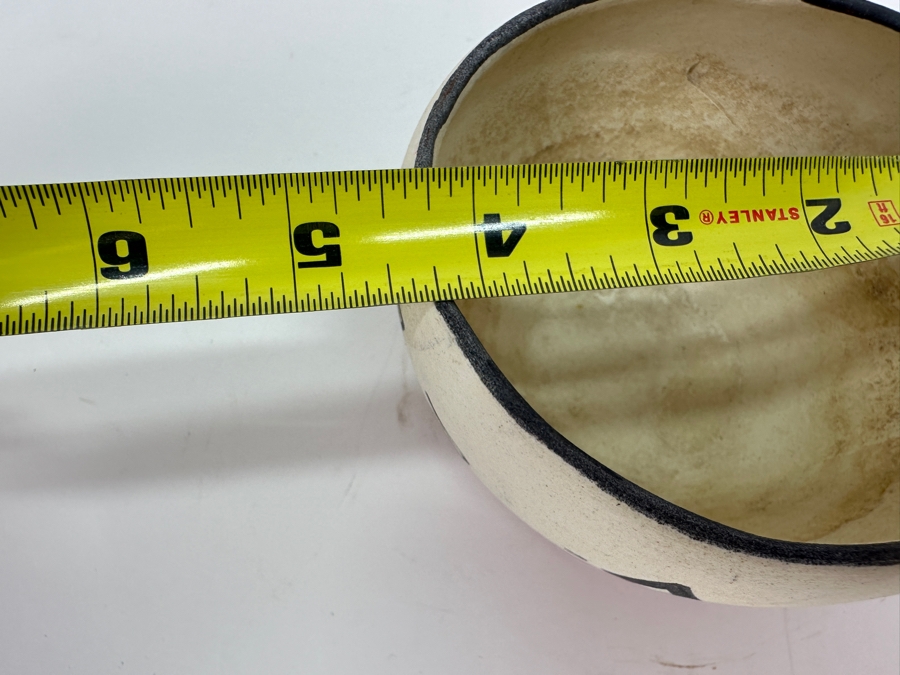 Signed Native American Pot 4.25'W X 2.75'H [Photo 11]