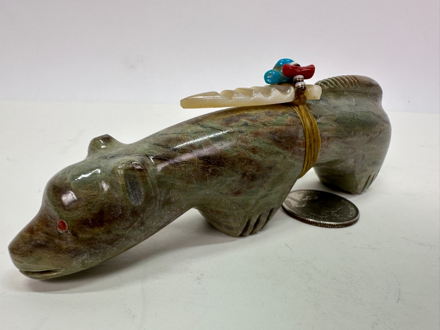 Native America Zuni Fetish Carving 5'L [Photo 5]