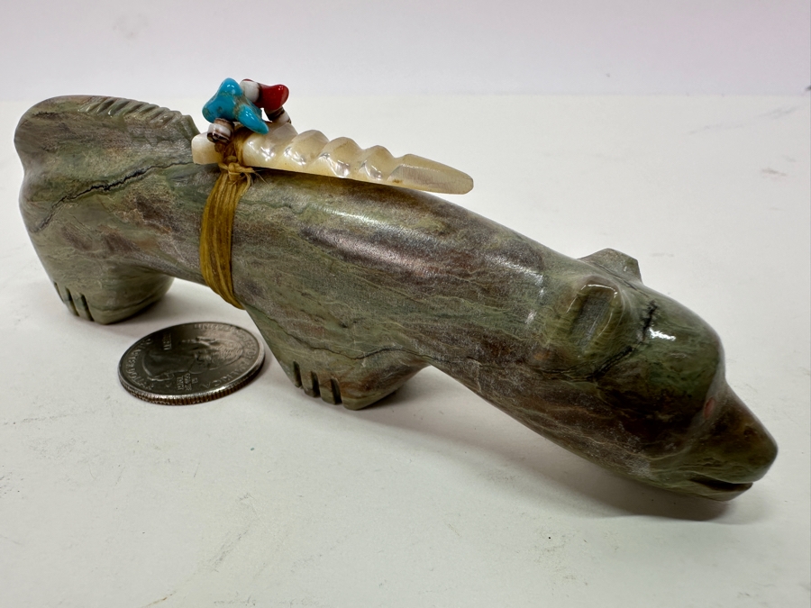 Native America Zuni Fetish Carving 5'L [Photo 4]