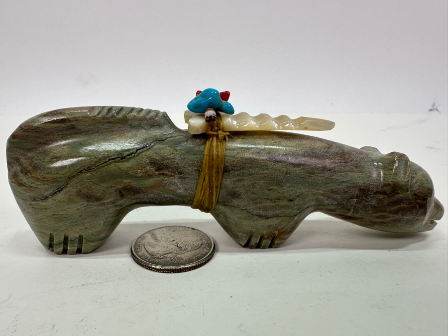 Native America Zuni Fetish Carving 5'L [Photo 2]