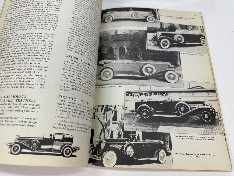 Signature Models 1934 Duesenberg Car Scale Model With Box And Vintage 1954 Duesenberg - Mightiest American Motor Car Book By J. L. Elbert [Photo 11]