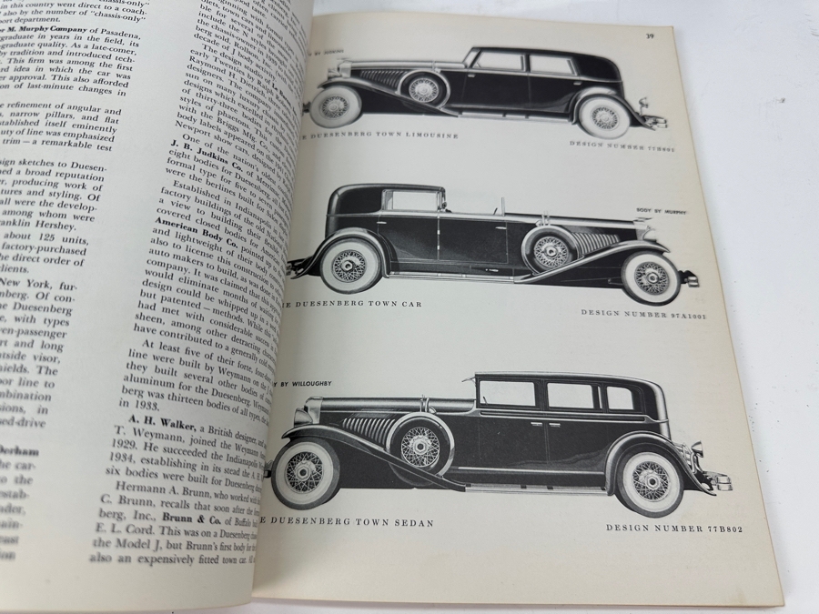 Signature Models 1934 Duesenberg Car Scale Model With Box And Vintage 1954 Duesenberg - Mightiest American Motor Car Book By J. L. Elbert [Photo 13]