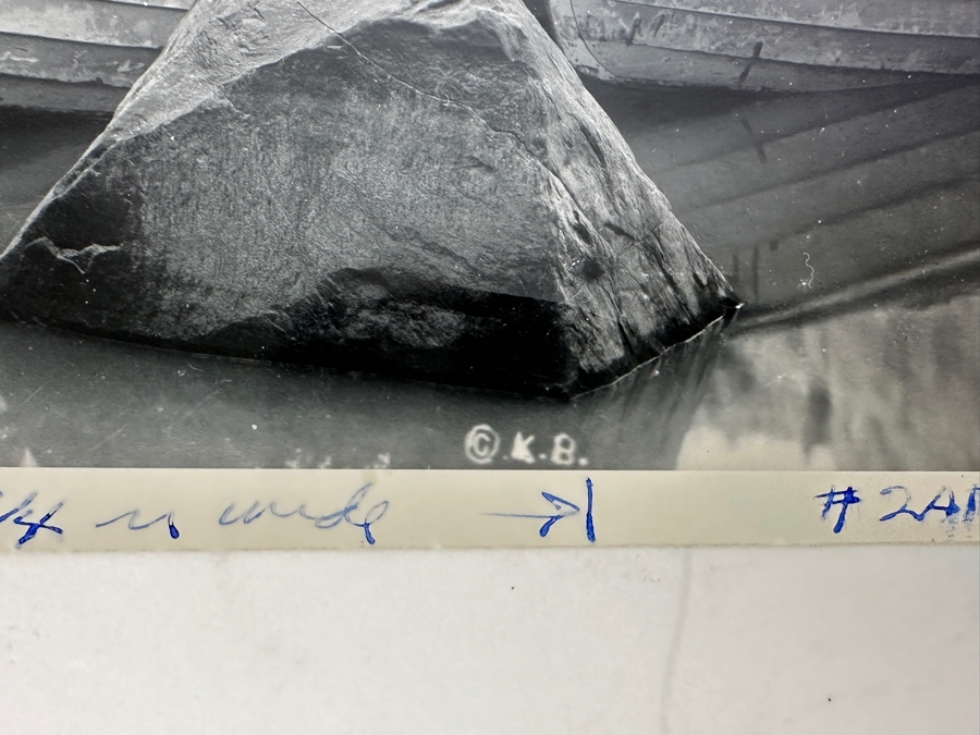 Antique 1911 Kolb Bros. Studio Grand Canyon Arizona - Ellsworth Kolb (R) & Emery Kolb (L) During Their 1400 Mile Journey When 1st Motion Pictures Of Colorado River Were Made 8 X 10 [Photo 5]