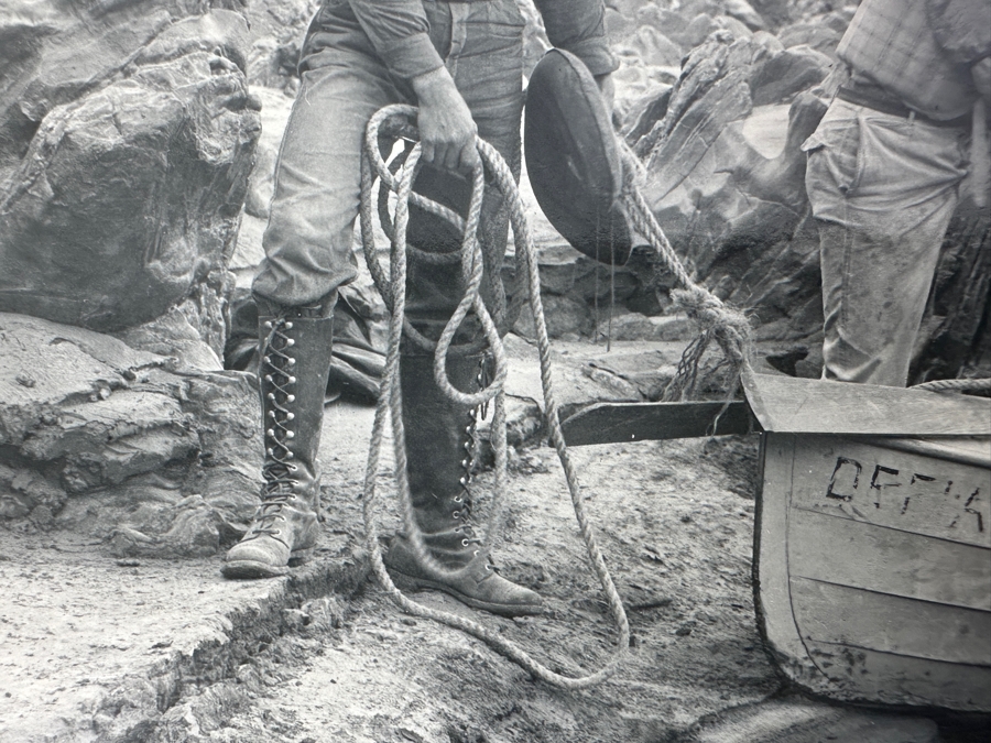 Antique 1911 Kolb Bros. Studio Grand Canyon Arizona - Ellsworth Kolb (R) & Emery Kolb (L) During Their 1400 Mile Journey When 1st Motion Pictures Of Colorado River Were Made 8 X 10 [Photo 9]