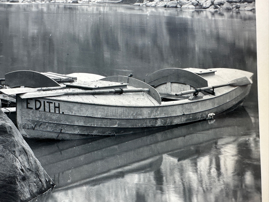 Antique 1911 Kolb Bros. Studio Grand Canyon Arizona - Ellsworth Kolb (R) & Emery Kolb (L) During Their 1400 Mile Journey When 1st Motion Pictures Of Colorado River Were Made 8 X 10 [Photo 11]