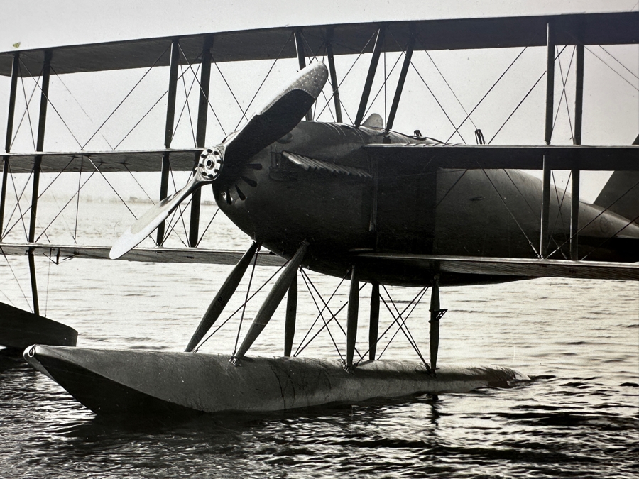 Antique 1919 Navy Photograph Of Curtis-Kirkham Navy Experimental Fighter Plane Rockaway 18-T Exp. 526 8' X 10' [Photo 7]