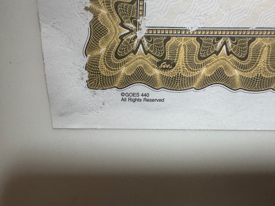 Marc Chagall (1887-1985, Russia) Limited Edition Facsimile Signed Print Titled 'Bouquet With Bowl Of Cherries' Numbered 212 Of 500 21'W X 31'H Framed 36'W X 45'H [Photo 12]