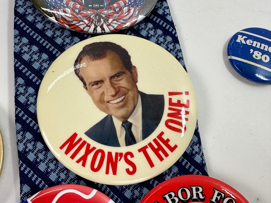 Just Added - Collection Of Vintage Political Presidential Campaign Buttons [Photo 2]
