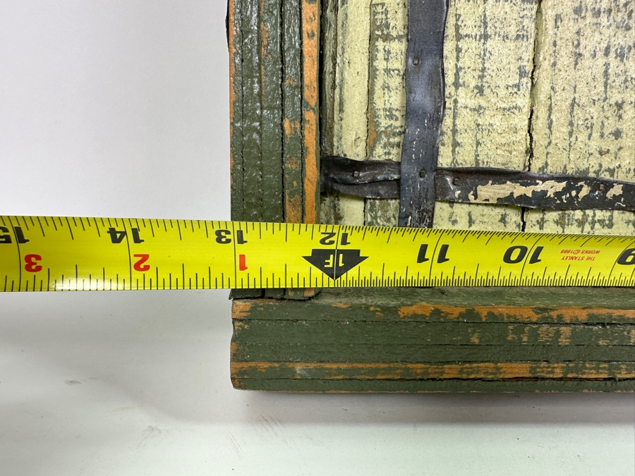 Just Added - Railroad Ties Heart Art Sculpture With Wooden Frame 13 X 15 [Photo 4]