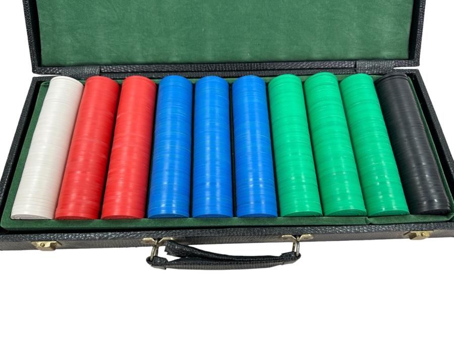 Just Added - Poker Chips Set With Case [Photo 1]