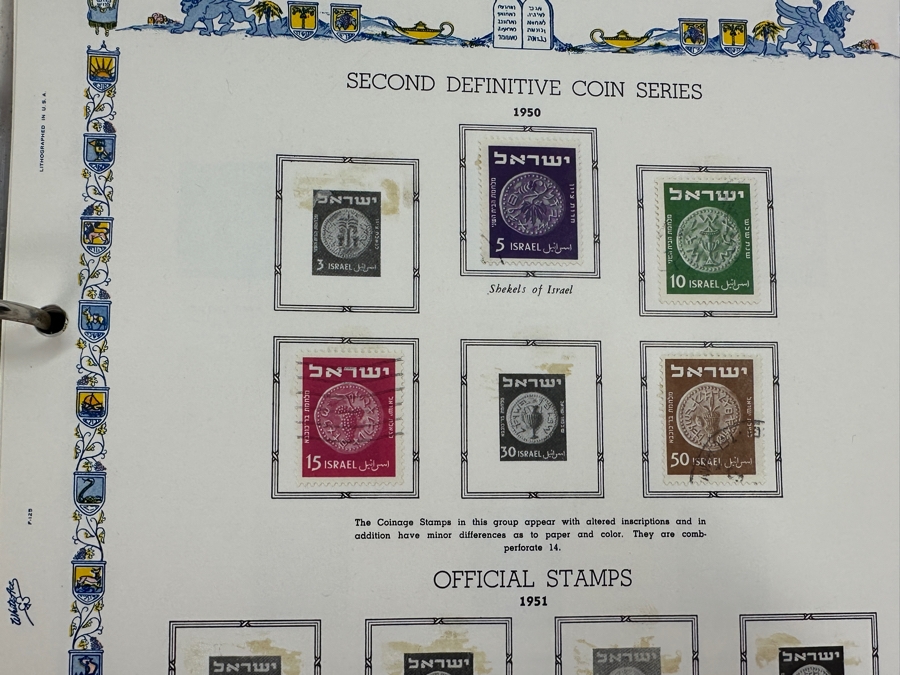 Just Added - Postage Stamps Of Israel With Mint Israel Postage Stamps - See Photos [Photo 21]