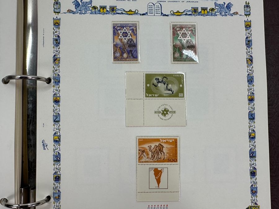 Just Added - Postage Stamps Of Israel With Mint Israel Postage Stamps - See Photos [Photo 20]