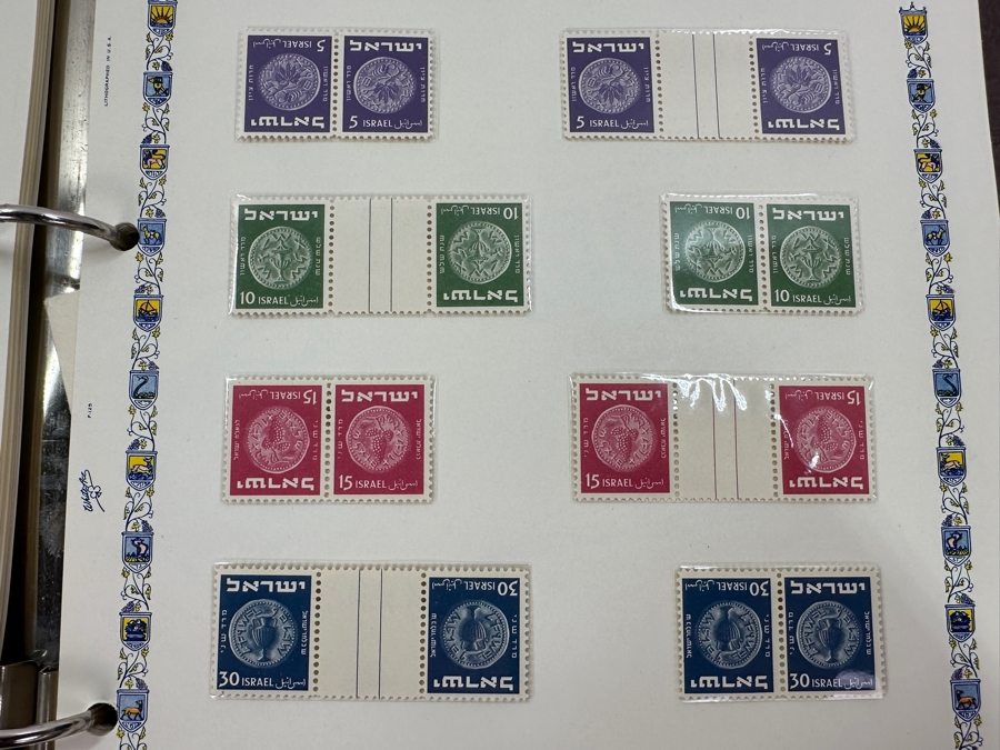 Just Added - Postage Stamps Of Israel With Mint Israel Postage Stamps - See Photos [Photo 12]