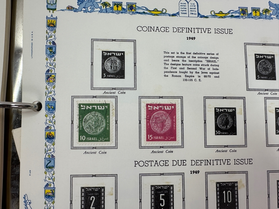 Just Added - Postage Stamps Of Israel With Mint Israel Postage Stamps - See Photos [Photo 10]