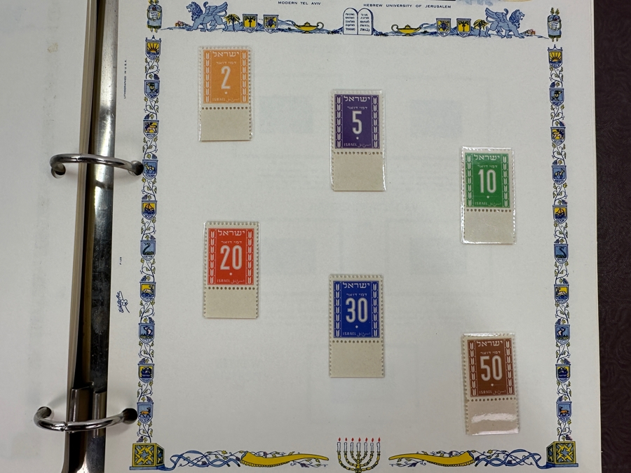 Just Added - Postage Stamps Of Israel With Mint Israel Postage Stamps - See Photos [Photo 14]