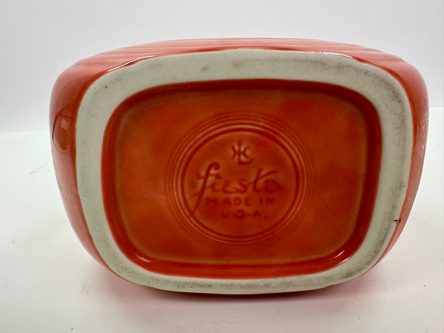 Just Added - Fiesta Fiestaware Orange Pitcher 7H [Photo 5]