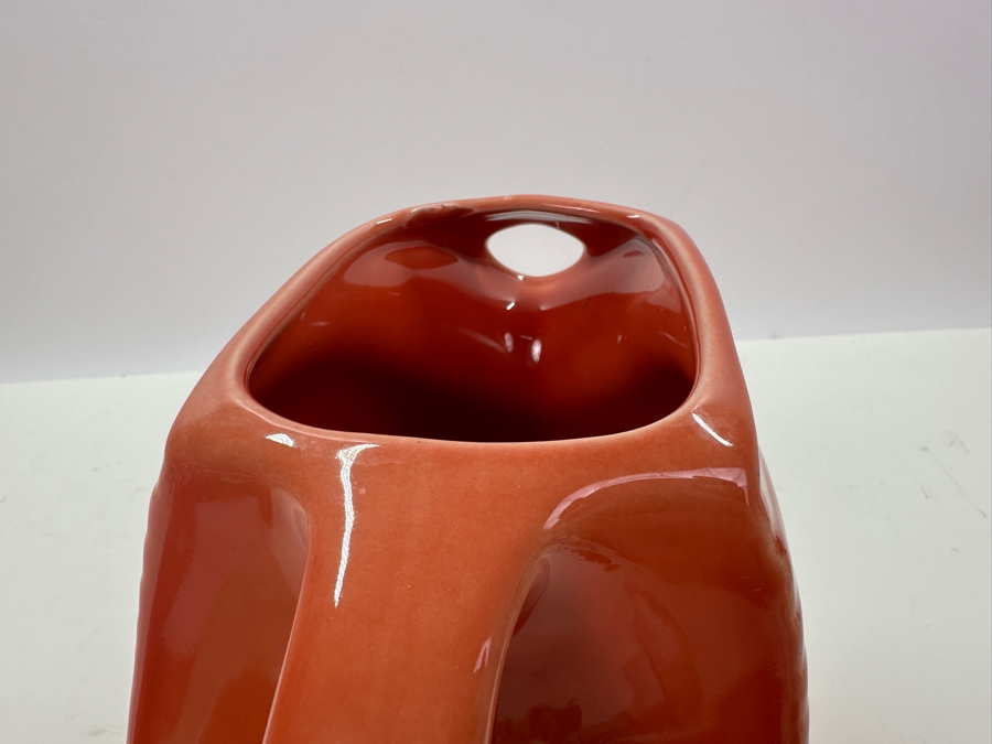 Just Added - Fiesta Fiestaware Orange Pitcher 7H [Photo 4]
