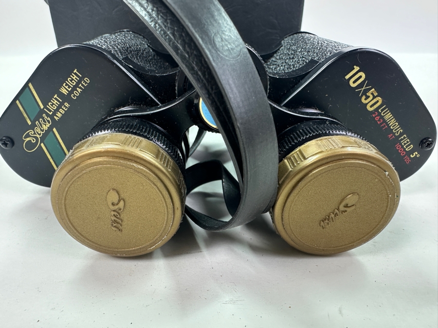 Just Added - Vintage Selsi Binoculars Japan [Photo 3]