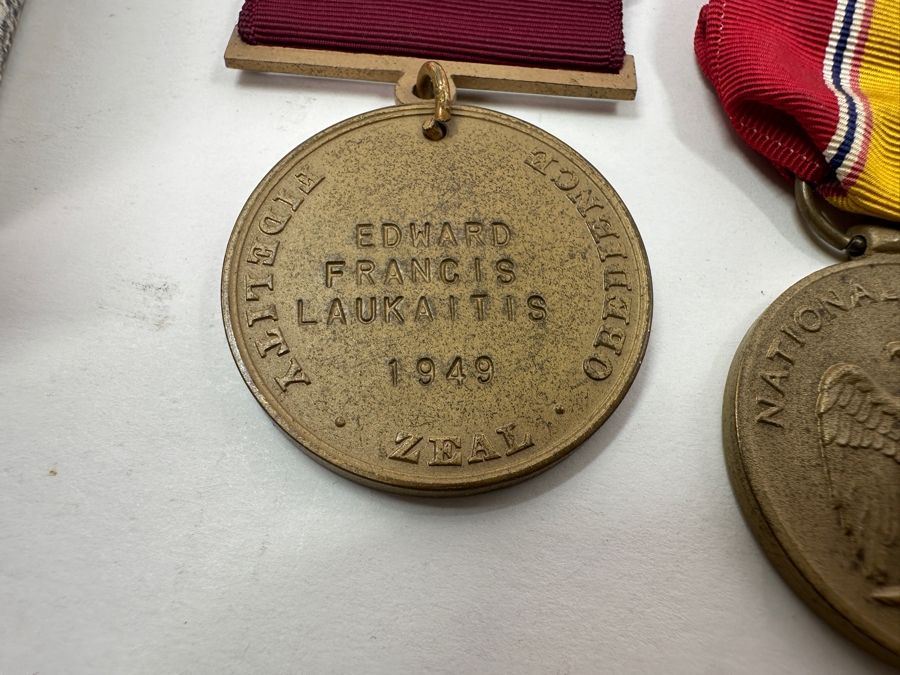 Just Added - Collection Of USN Navy Medals, Buttons, Lighters, Cufflinks - See Photos [Photo 11]