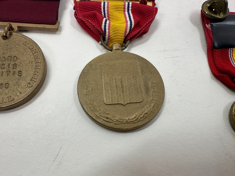 Just Added - Collection Of USN Navy Medals, Buttons, Lighters, Cufflinks - See Photos [Photo 15]