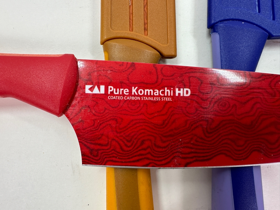 Just Added - KAI Pure Komachi HD Stainless Steel Knives Set [Photo 2]