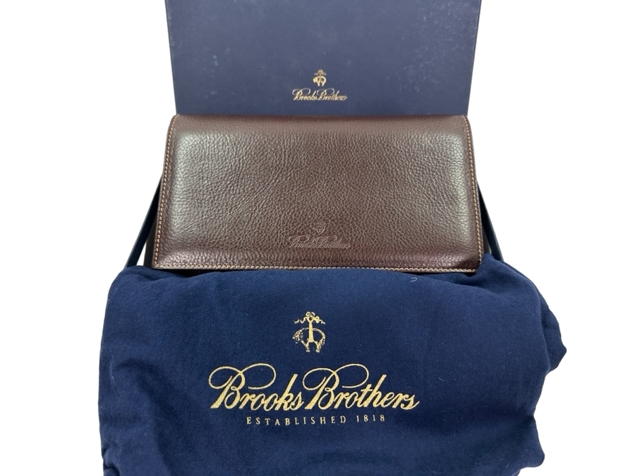 Just Added - Brooks Brothers Italian Leather 8.5W Retails $138