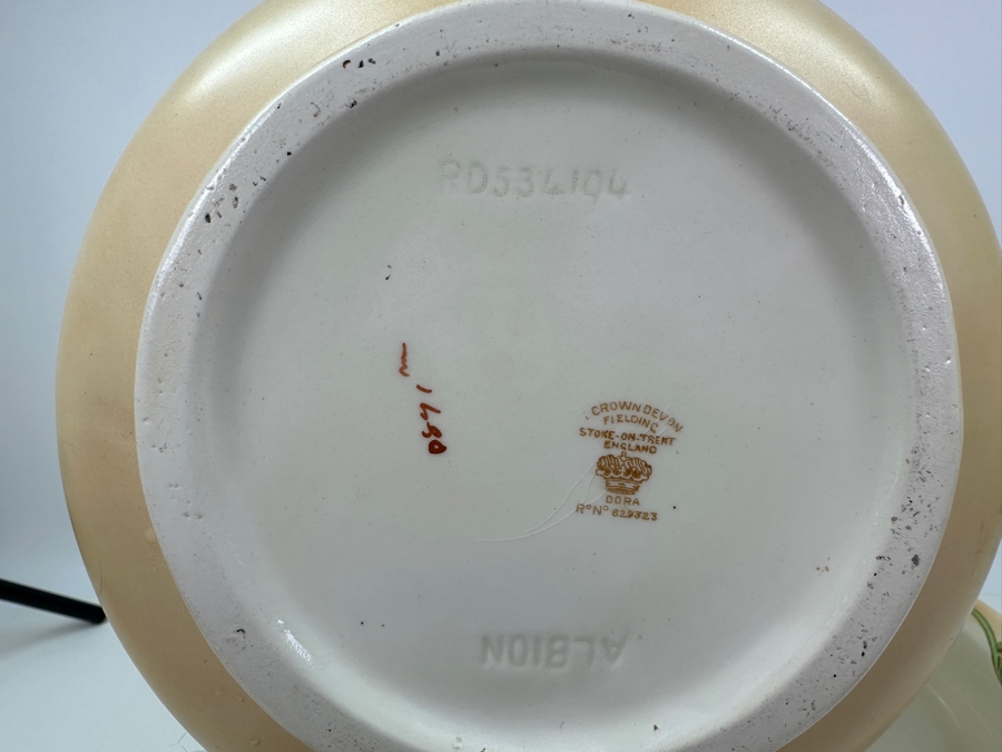 Just Added - Vintage Crown Devon England Pitcher 14'H And Bowl 16'W [Photo 8]