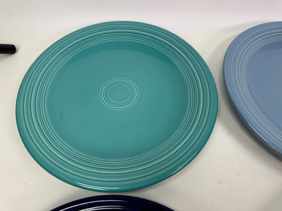 Just Added - Six Fiesta Fiestaware 10.5' Plates [Photo 3]