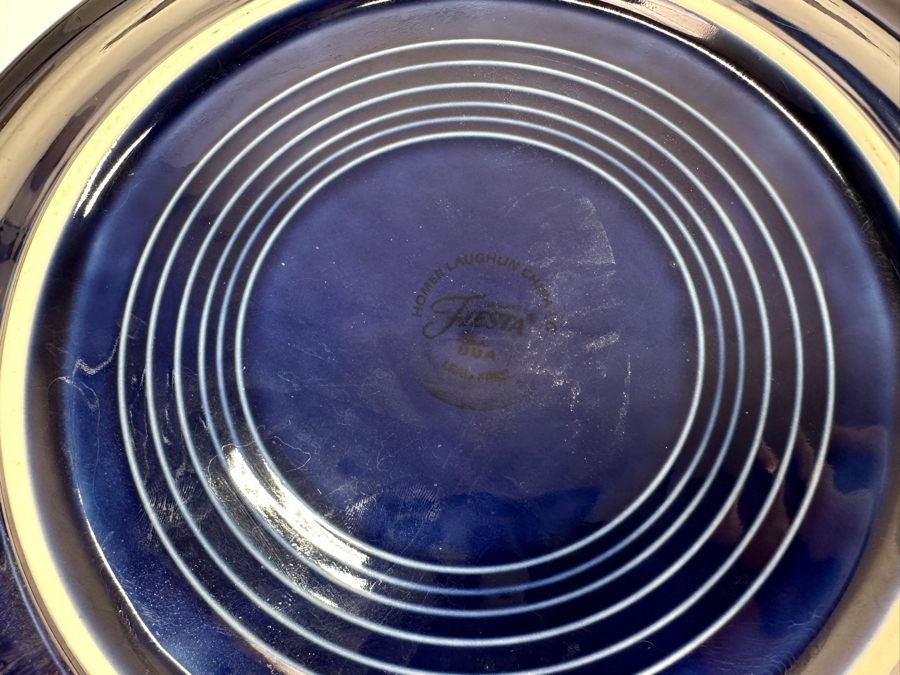 Just Added - Six Fiesta Fiestaware 10.5' Plates [Photo 6]