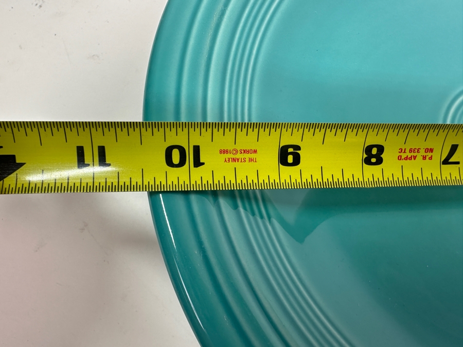 Just Added - Six Fiesta Fiestaware 10.5' Plates [Photo 7]