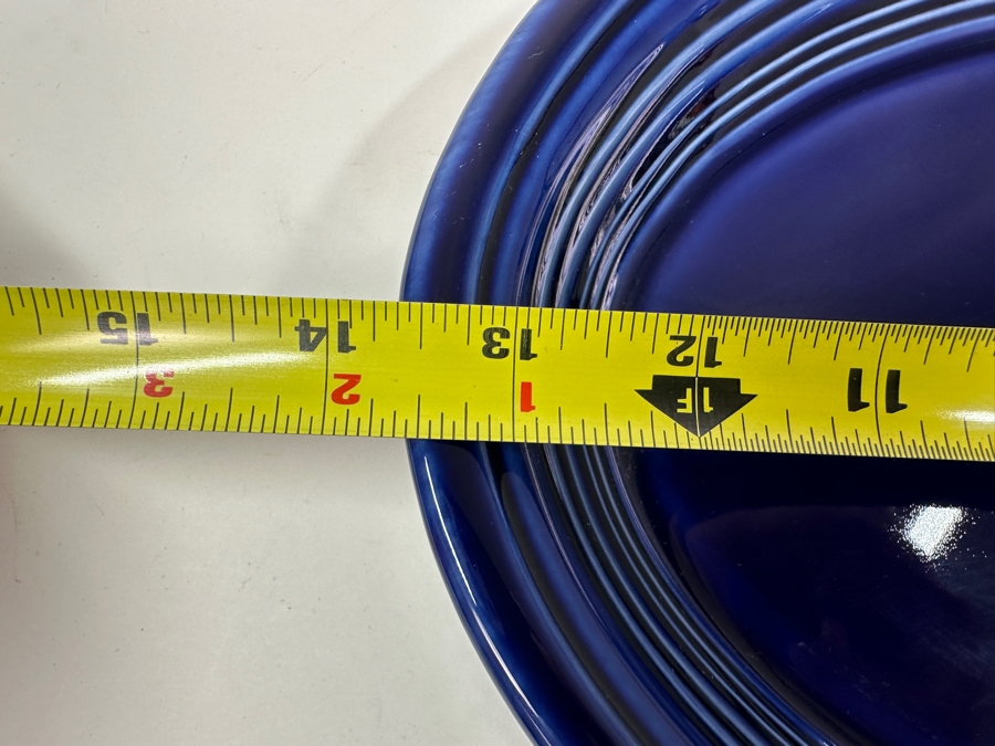 Just Added - Pair Of Fiesta Fiestaware Oval Plates Platters 13.5 X 9.5 [Photo 6]
