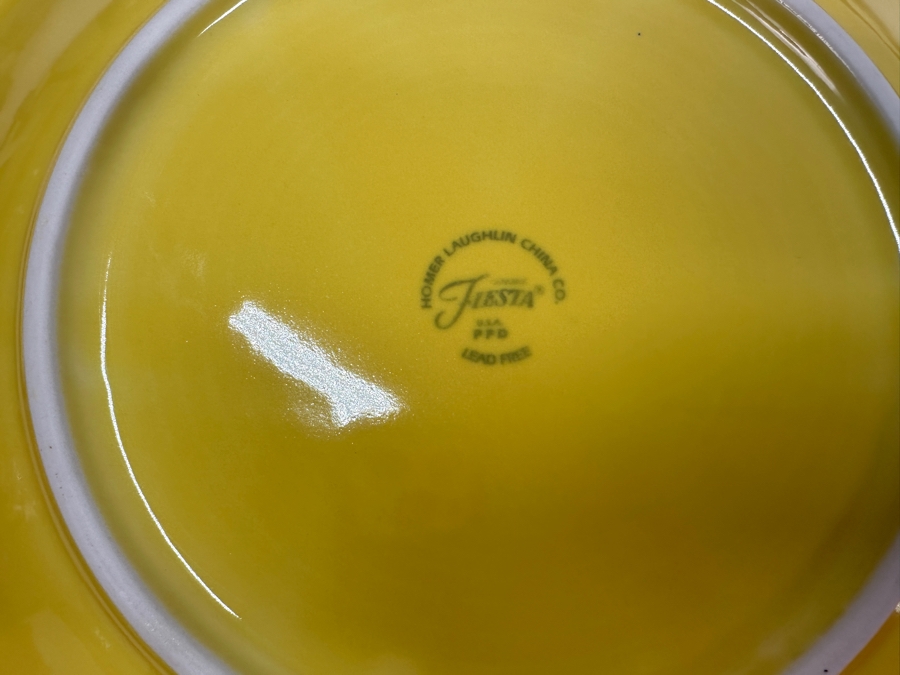 Just Added - Six Fiesta Fiestaware 10.5' Plates [Photo 6]