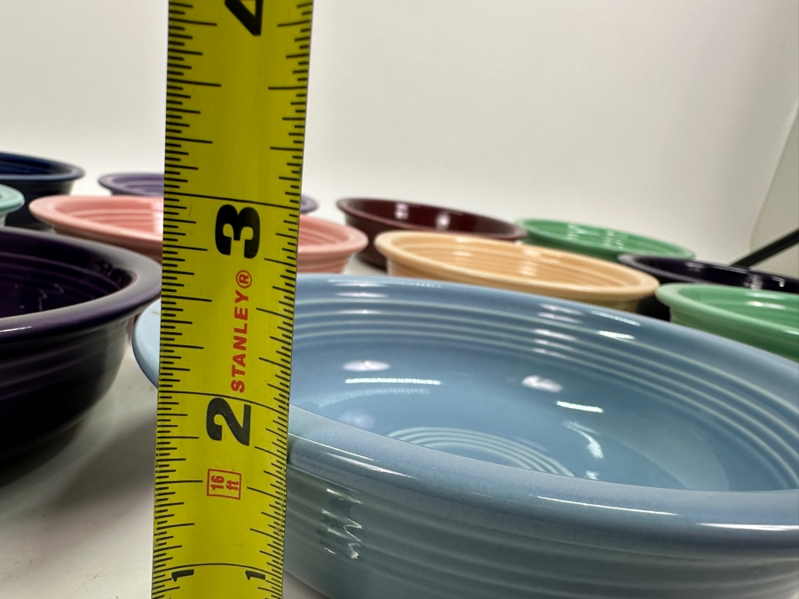 Just Added - Eleven Fiesta Fiestaware Bowls 7W X 2H [Photo 5]