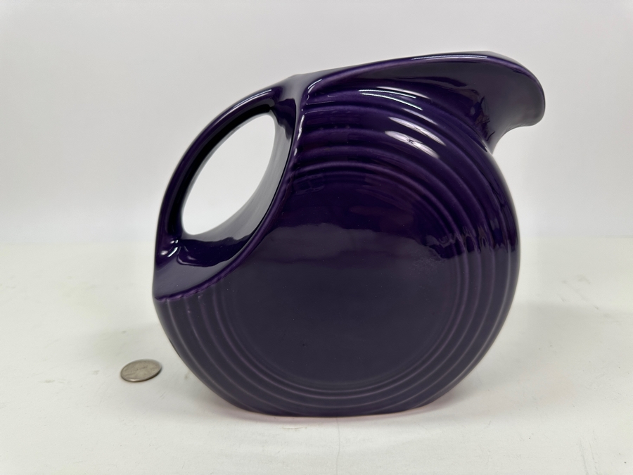 Just Added - Fiesta Fiestaware Purple Pitcher 7H	 [Photo 4]